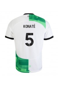 Fotbalové Dres Liverpool Ibrahima Konate #5 Venkovní Oblečení 2023-24 Krátký Rukáv